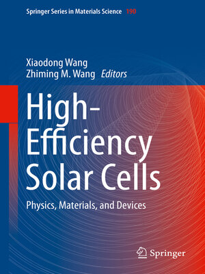 cover image of High-Efficiency Solar Cells